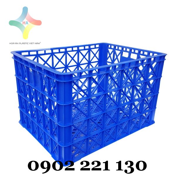 Thùng nhựa công nghiệp HS022 chất lượng cao, giá rẻ