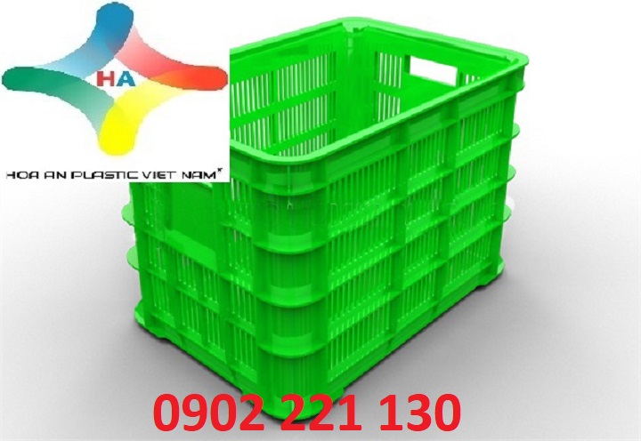 Sóng nhựa (rổ nhựa) HS012 được sử dụng phổ biến trong may mặc